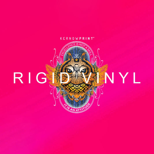 KernowPrint Rigid White Vinyl for HP Indigo (PVC)