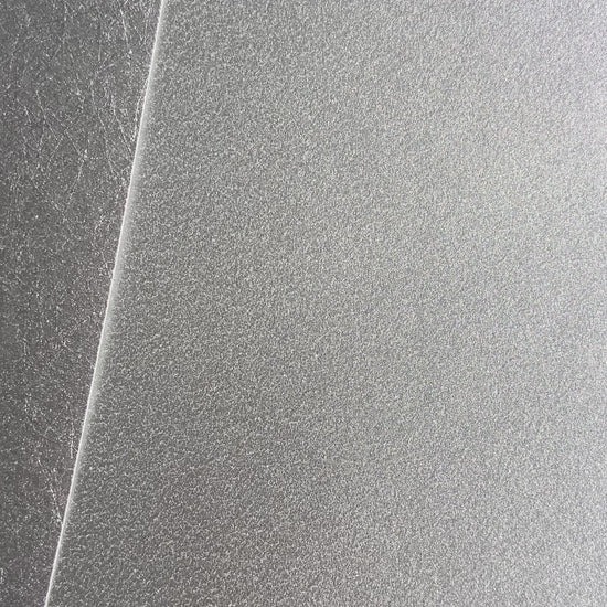 Short video showcasing both smooth & textured silver wallpaper